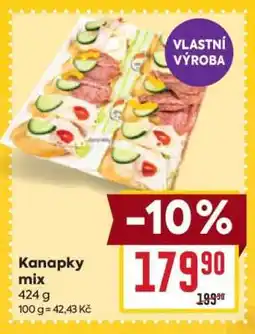 Billa Kanapky - mix nabídka