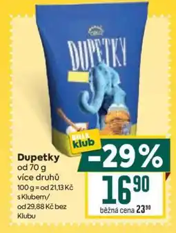Billa Dupetky nabídka