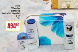 Billa Dove Vánoční dárková taštička Nourish 3 v 1 nabídka