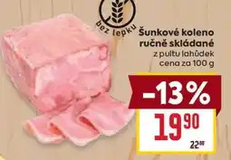 Billa Šunkové koleno ručně skládané nabídka