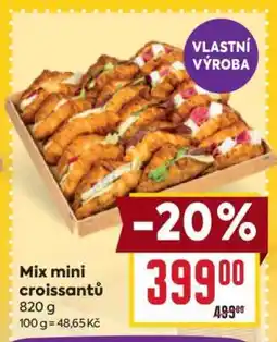 Billa Mix mini croissantů nabídka