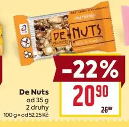 Billa De Nuts nabídka