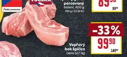 Billa Vepřový bok špička nabídka