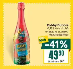 Billa Robby Bubble nabídka