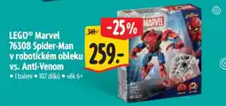 Albert LEGO Marvel 76308 Spider-Man v robotickém obleku vs. Anti-Venom nabídka
