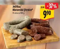 Albert Jelítka/Moravské jitrnice nabídka