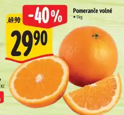 Albert Pomeranče volné nabídka
