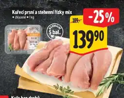 Albert Kuřecí prsíní a stehenní řízky MIX nabídka