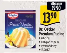 Albert Dr. Oetker Premium puding nabídka