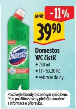 Albert Domestos WC čistič nabídka
