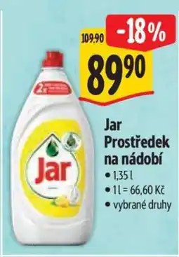 Albert Jar prostředek na nádobí nabídka