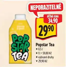 Albert POPSTAR TEA nabídka