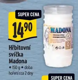 Albert Hřbitovní svíčka Madona nabídka