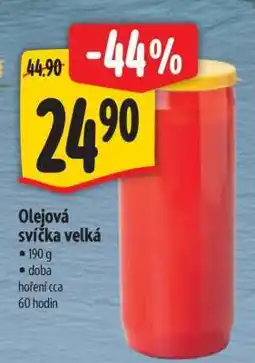Albert Olejová svíčka velká nabídka