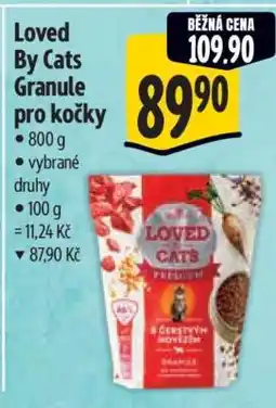 Albert Loved By Cats Granule pro kočky nabídka