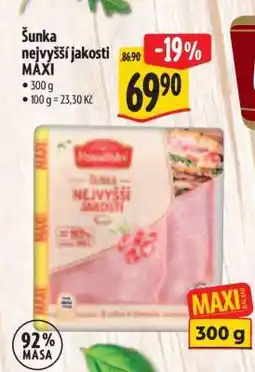 Albert Šunka nejvyšší jakosti MAXI nabídka