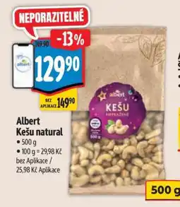 Albert Albert Kešu natural • nabídka