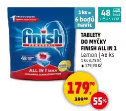 Penny Market TABLETY DO MYČKY FINISH ALL IN 1 nabídka