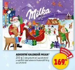 Penny Market Adventní kalendář Milka nabídka