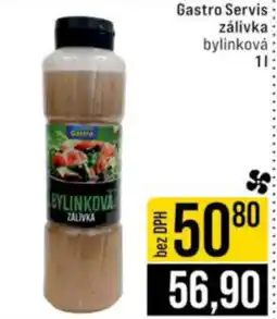 Jip Gastro Servis zálivka bylinková nabídka