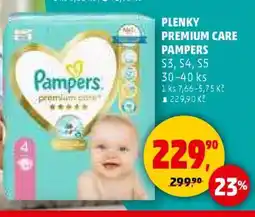 Penny Market PLENKY PREMIUM CARE PAMPERS nabídka
