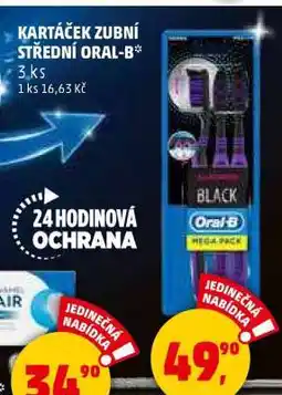 Penny Market Kartáček zubní střední Oral-B nabídka