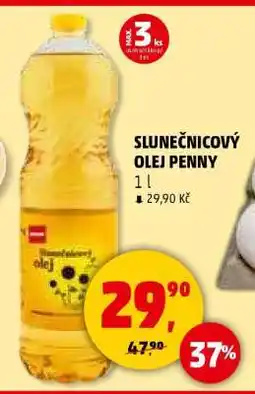 Penny Market SLUNEČNICOVÝ OLEJ PENNY nabídka