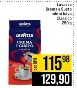 Jip Lavazza Crema e Gusto mletá káva Classico nabídka