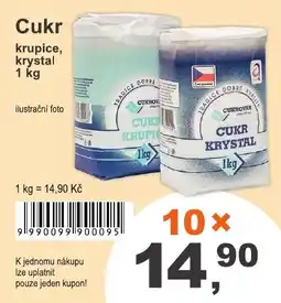 COOP DISKONT Cukr krupice, krystal nabídka