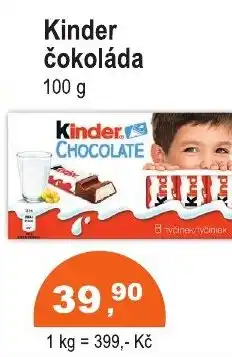 COOP DISKONT Kinder Cokolada nabídka