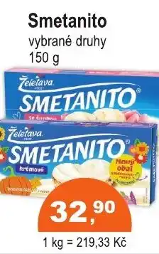 COOP DISKONT Smetanito nabídka