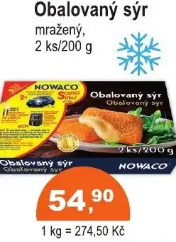 COOP DISKONT Obalovaný sýr mražený nabídka