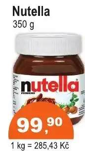 COOP DISKONT Nutella nabídka