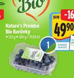 Albert Nature´s promise bio borůvky nabídka