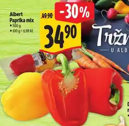 Albert Paprika mix nabídka