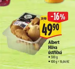 Albert Hlíva ústřičná nabídka
