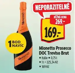 Albert Mionetto prosecco doc treviso brut nabídka