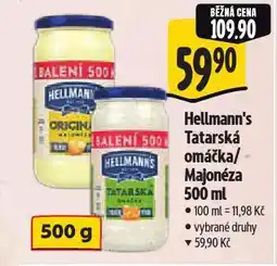 Albert Hellmans´s tatarská omáčka nabídka