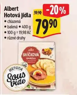 Albert Hotová jídla nabídka