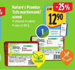 Albert Nature´s promise tofu marinované nabídka