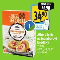 Albert Směs na bramborové knedlíky nabídka