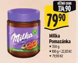 Albert Milka pomazánka nabídka