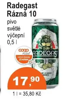 COOP DISKONT Radegast Rázná 10 nabídka