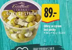 Albert Olivy se sýrem bez pecek nabídka