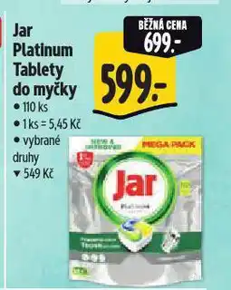 Albert Jar platinum tablety do myčky nabídka
