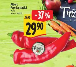 Albert Paprika sladká nabídka