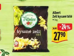 Albert Zelí kysané bílé nabídka