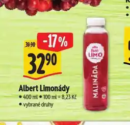 Albert Limonády nabídka