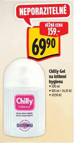 Albert Chilly gel na intimní hygienu nabídka