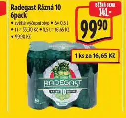 Albert Pivo radegast nabídka